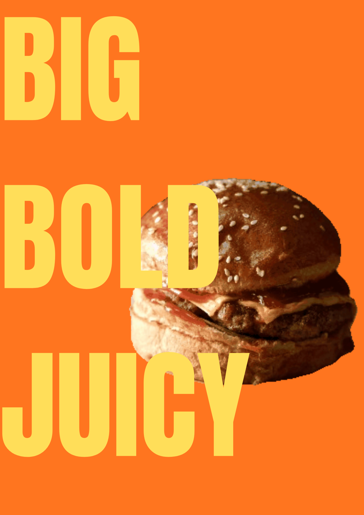 BURGER ad